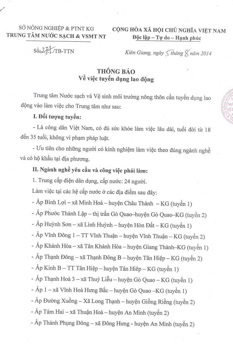 thong bao so 277 ngay 5 8 2014 
